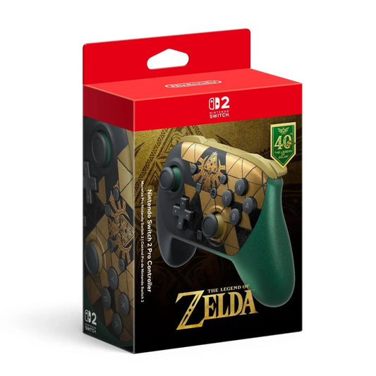Nintendo Switch 2 Pro Controller The Legend of Zelda - 40th Anniversary Edition (PRE-ORDER)