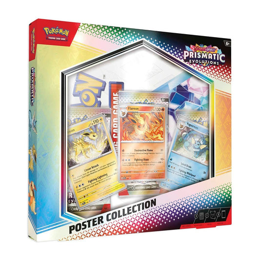 Pokémon TCG: Scarlet & Violet Prismatic Evolutions Poster Collection