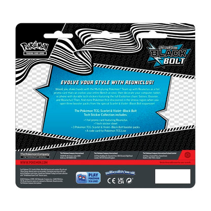Pokémon TCG: Scarlet & Violet-Black Bolt Tech Sticker Collection