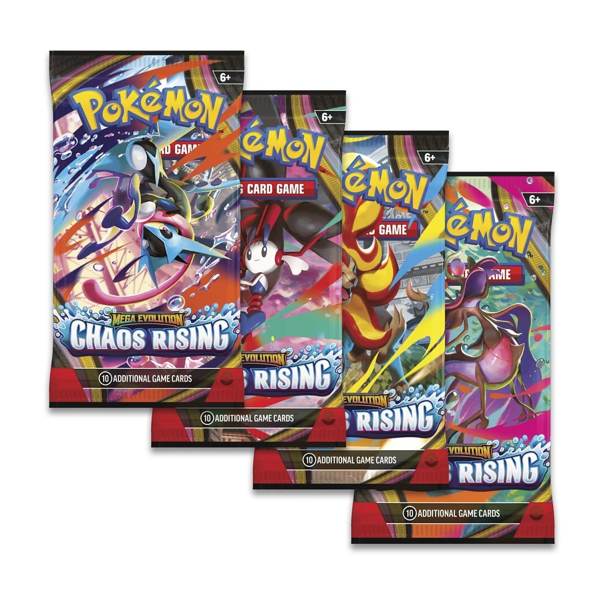 Pokémon TCG Mega Evolution Chaos Rising Booster Box With Acrylic Case