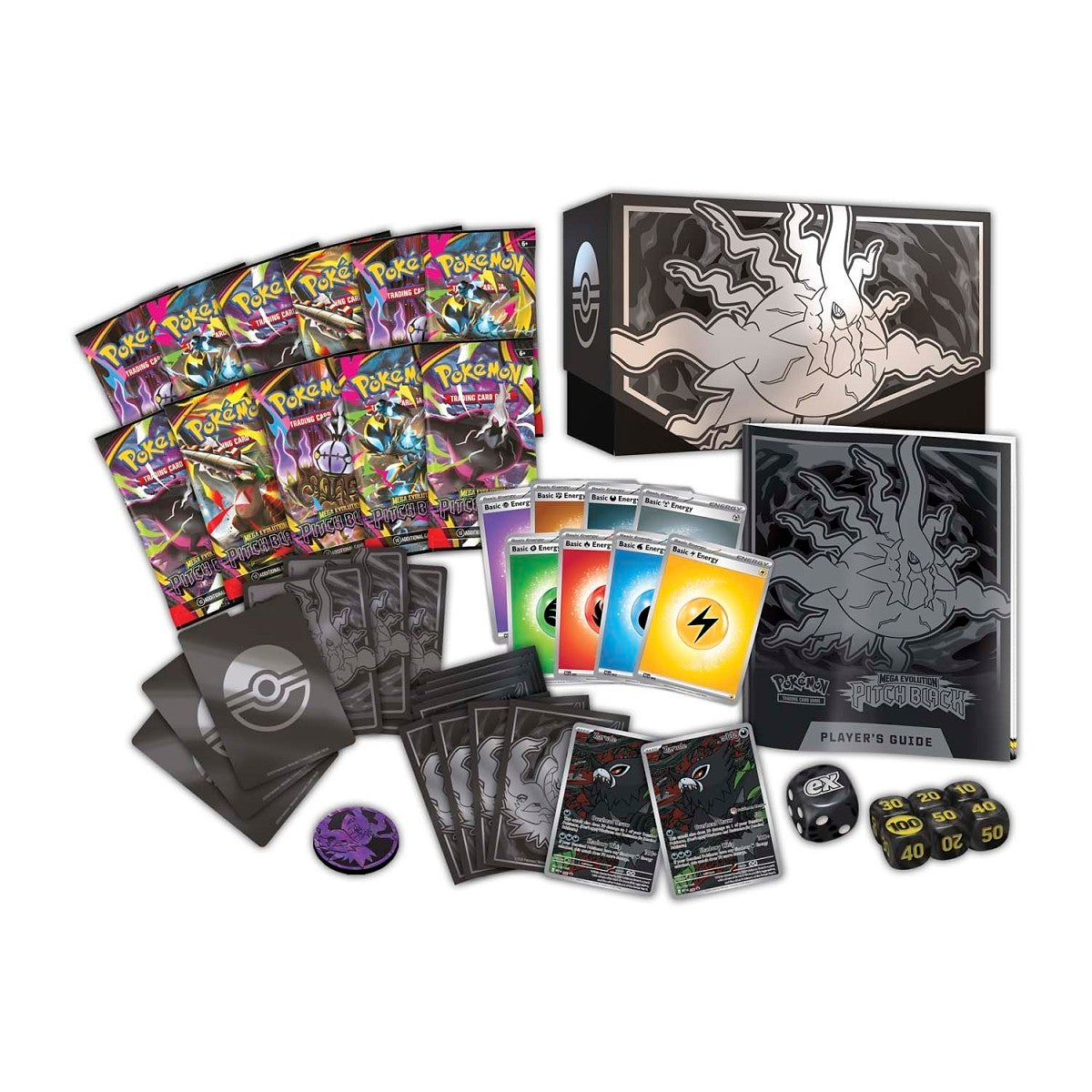 Pokémon TCG: Mega Evolution Pitch Black Pokémon Center ETB With Acrylic Case