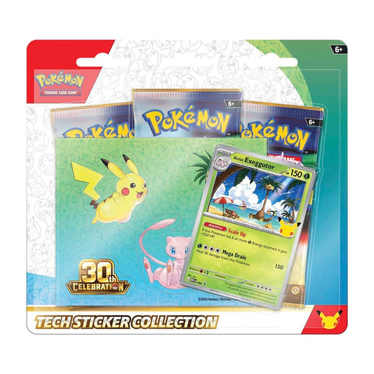Pokémon TCG: 30th Celebration Tech Sticker Collection (Alolan Exeggutor) (PRE-ORDER)