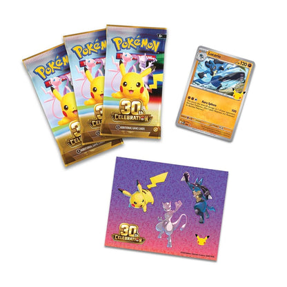 Pokémon TCG: 30th Celebration Tech Sticker Collection (Lucario) (PRE-ORDER)