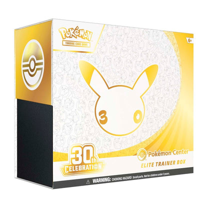 Pokémon TCG: 30th Celebration Pokémon Center Elite Trainer Box With Acrylic Case (PRE-ORDER)