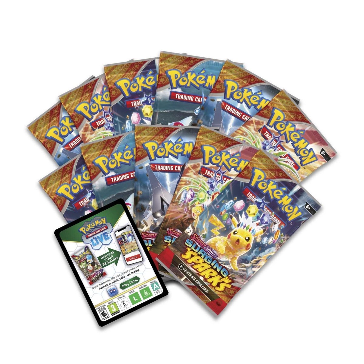 Pokémon TCG Scarlet & Violet-Surging Sparks Elite Trainer Box