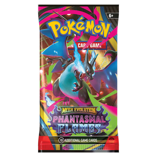 Pokémon TCG: Mega Evolution - Phantasmal Flames Booster Pack