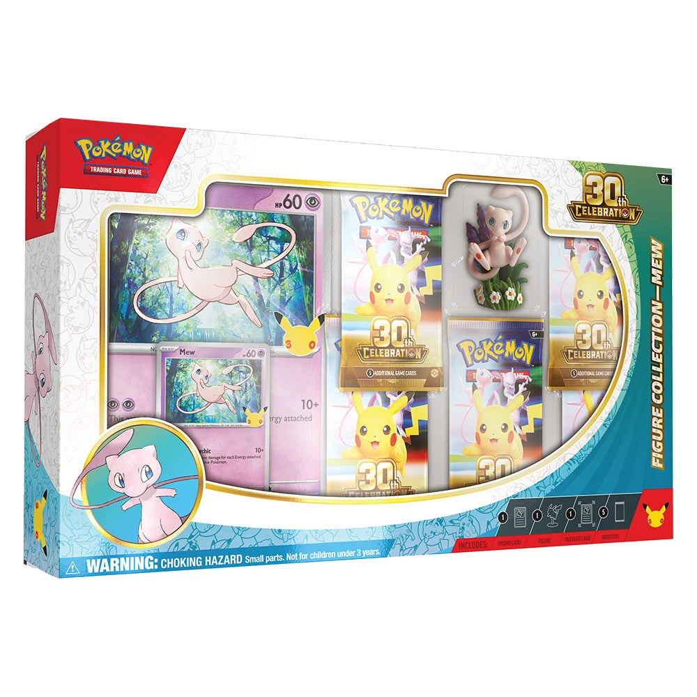 Pokémon TCG: 30th Celebration Mew Figure Collection (PRE-ORDER)