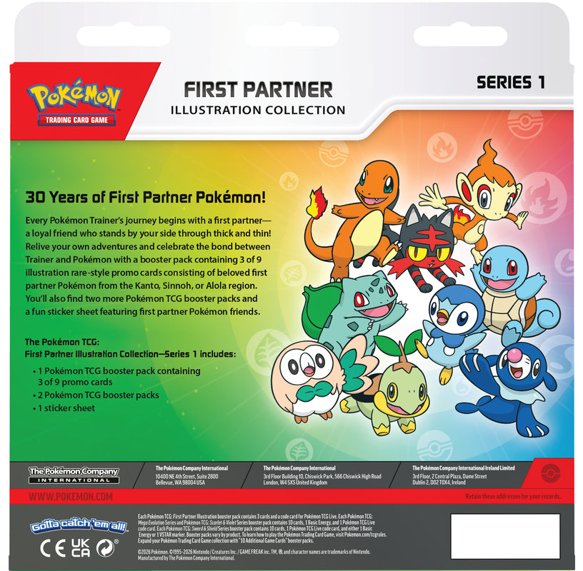 Pokémon TCG: First Partner Illustration Collection Series 1