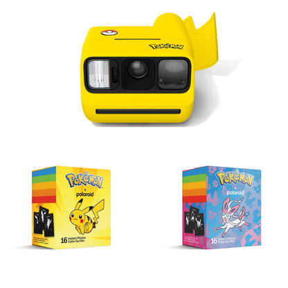 Polaroid Go Gen3 Mini Instant Camera - Pokémon Pikachu Edition Bundle (PRE-ORDER)