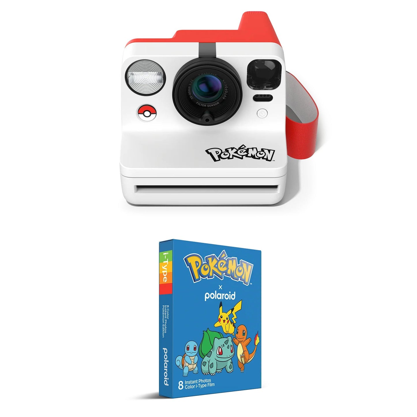 Polaroid Now Gen3 Instant Camera - Pokémon Pokéball Edition Bundle (PRE-ORDER)
