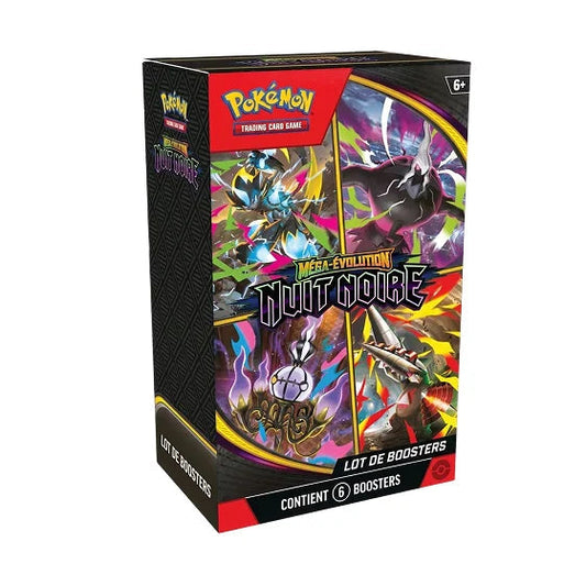Pokémon TCG: Mega Evolution Pitch Black Booster Bundle (FRENCH)