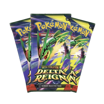 Pokémon TCG: ME06 Delta Reign 3-Pack Blister - SET OF 2 (PRE-ORDER)