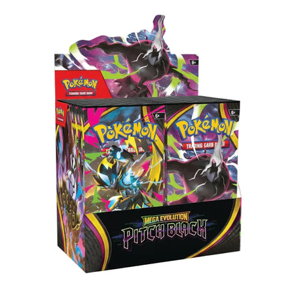 Pokémon TCG Mega Evolution Pitch Black Booster Box With Acrylic Case (PRE ORDER)
