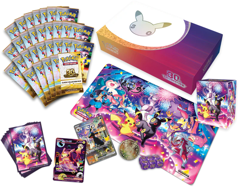 Pokémon TCG: 30th Celebration Ultra-Premium Collection (Day OR Night, One At Random) (PRE-ORDER)