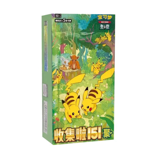 Pokémon TCG S-Chinese 151C Gathering Slim Booster Box