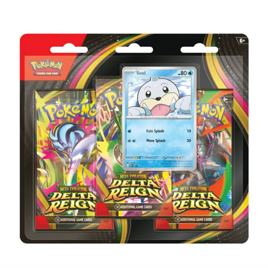 Pokémon TCG: ME06 Delta Reign 3-Pack Blister - SET OF 2 (PRE-ORDER)