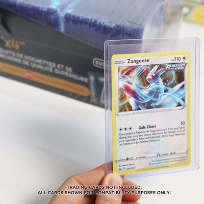 EVORETRO 200 Toploaders + 200 Sleeves Bundle
