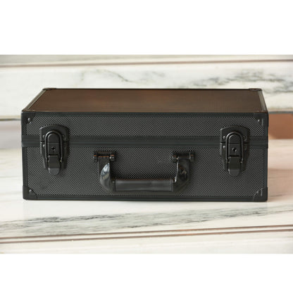 EVORETRO Toploader Card Storage Box – 600 Toploaders / 140 Magnetic Cases, Combination Lock (Special Order)