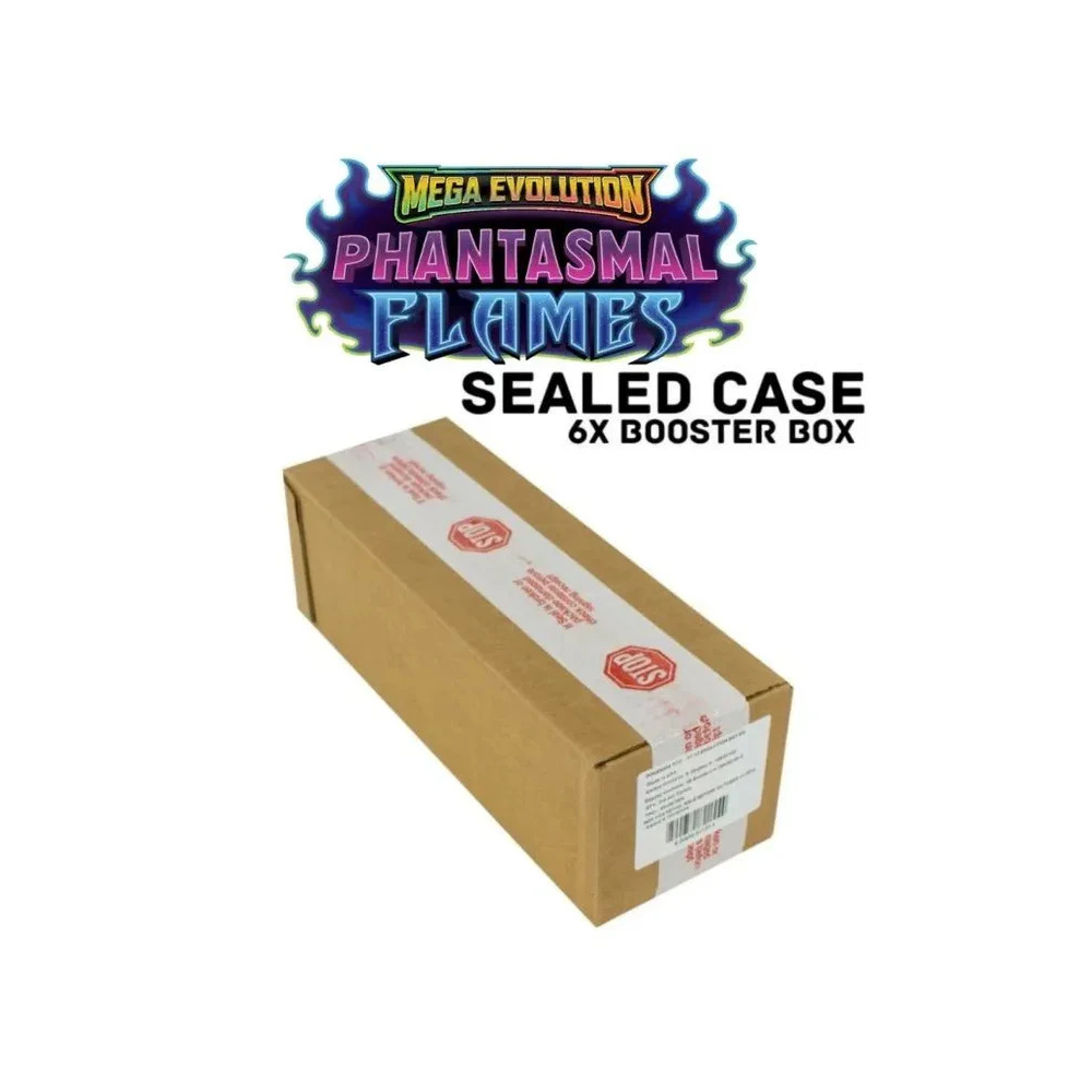 Pokémon TCG: ME02 Phantasmal Flames Booster Box Sealed Case
