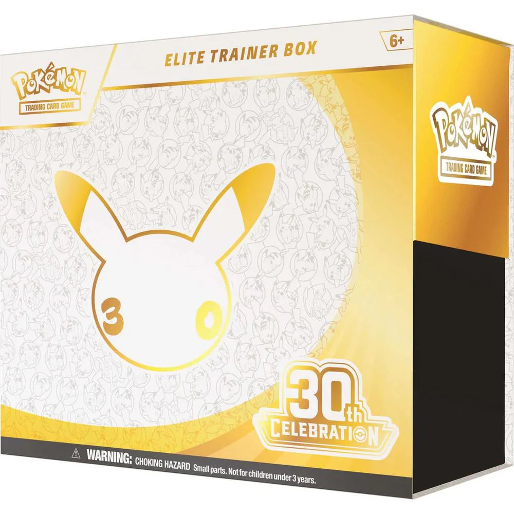Pokémon TCG: 30th Celebration Elite Trainer Box With Acrylic Case