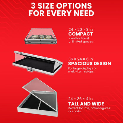 EVORETRO Acrylic Clear Top Display Vendor Trade Show showcase (Special Order)
