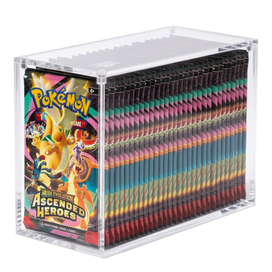 Pokémon TCG: Ascended Heroes Custom Booster Box In Acrylic Case (36 Packs)