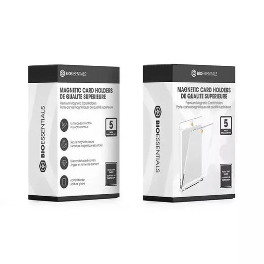 Biogenik Premium Magnetic One-Touch Card Holder Display 5-Pack