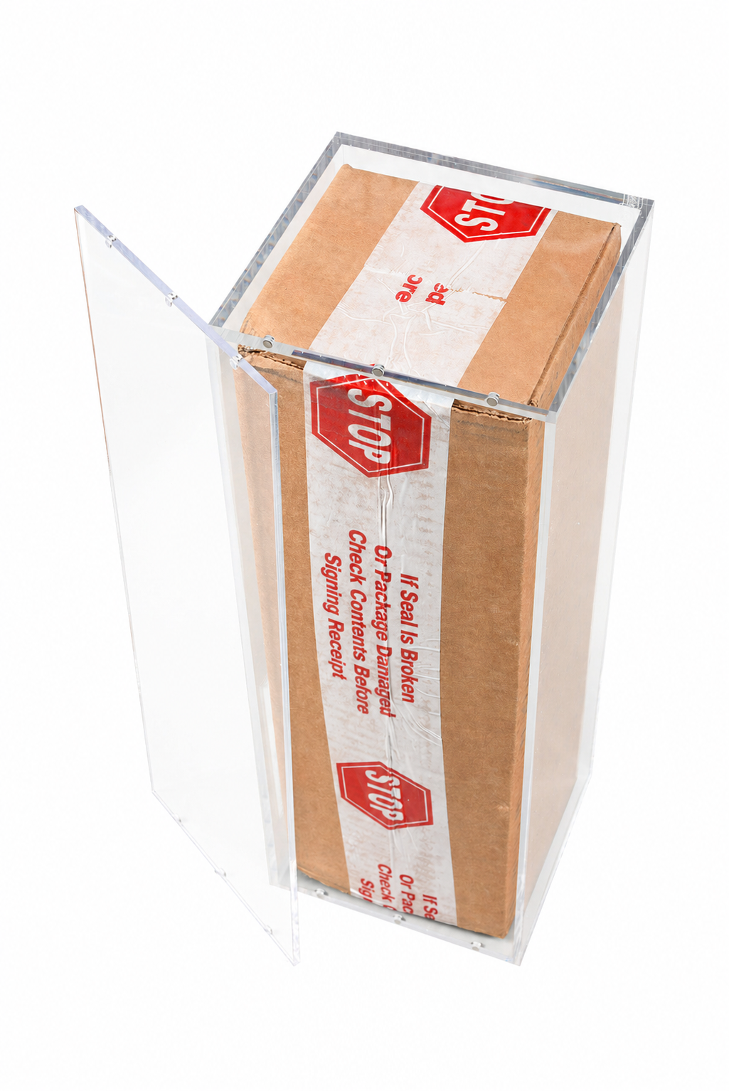 EVORETRO Magnetic Acrylic Display Case for Sealed Case of 6 English Booster Boxes (Special Order)