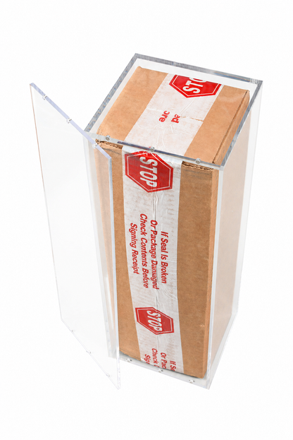 EVORETRO Magnetic Acrylic Display Case for Sealed Case of 6 English Booster Boxes (Special Order)
