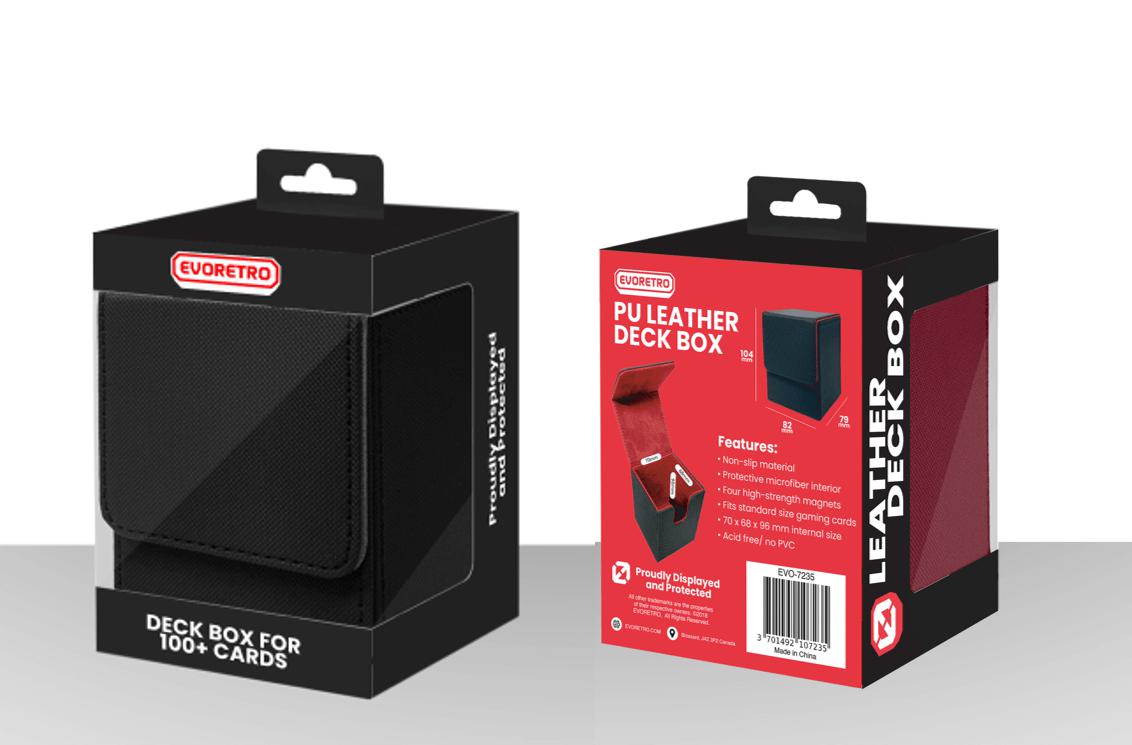EVORETRO Magnetic Deck Box Black