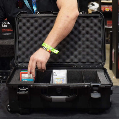 EVORETRO Waterproof Wheeled Card Case - Holds 160 Graded Slabs (Special Order)