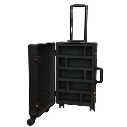 EVORETRO Graded Card Case — Show-Day Roller, TSA Lock, Foam (Special Order)