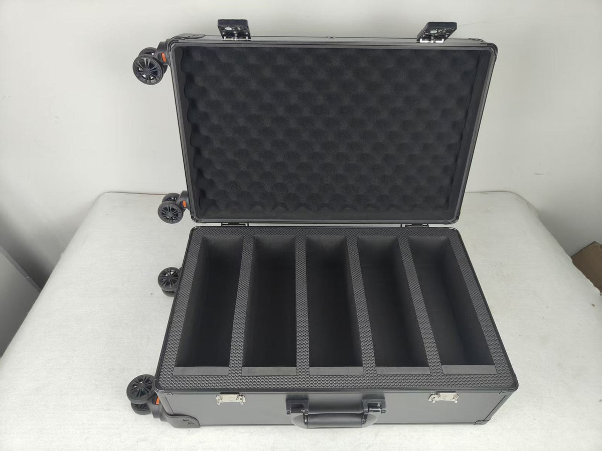 EVORETRO Graded Card Case — Show-Day Roller, TSA Lock, Foam (Special Order)