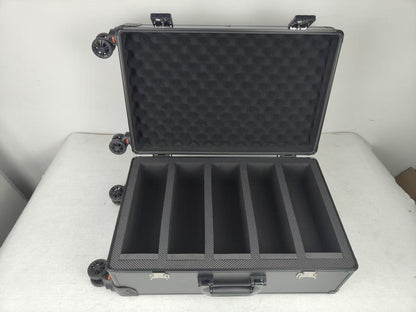 EVORETRO Graded Card Case — Show-Day Roller, TSA Lock, Foam (Special Order)