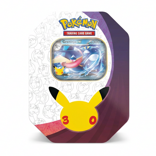 Pokémon TCG: 30th Celebration Tin - Greninja (PRE-ORDER)