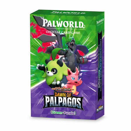 Palworld TCG: Dawn Of Palpagos - Green/Purple Trial Deck TD02