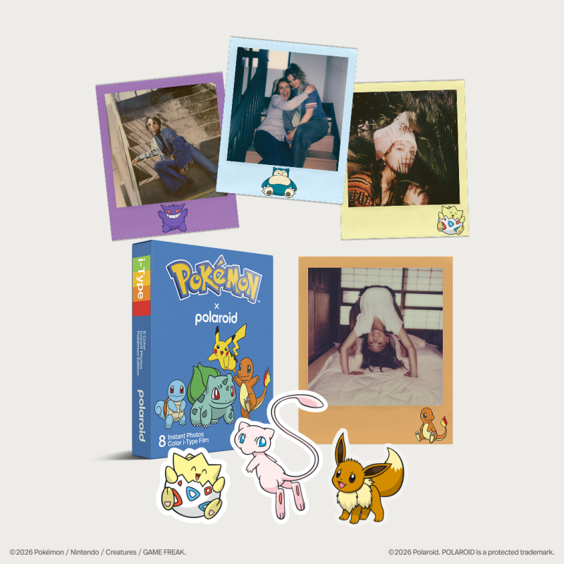 Polaroid Now Gen3 Instant Camera - Pokémon Pokéball Edition Bundle (PRE-ORDER)