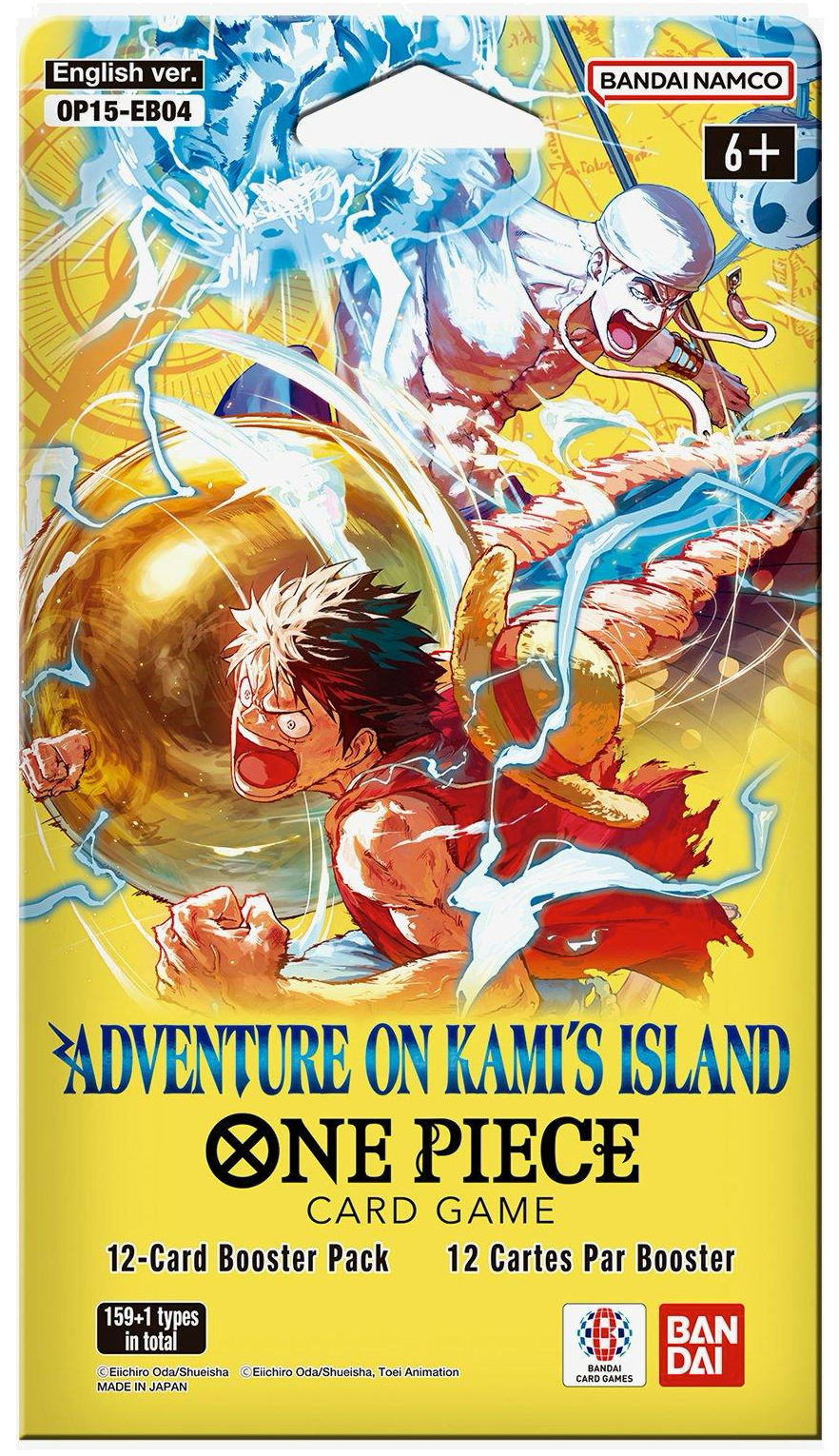 One Piece OP-15 Adventure on Kami's Island Sleeved Booster Pack English