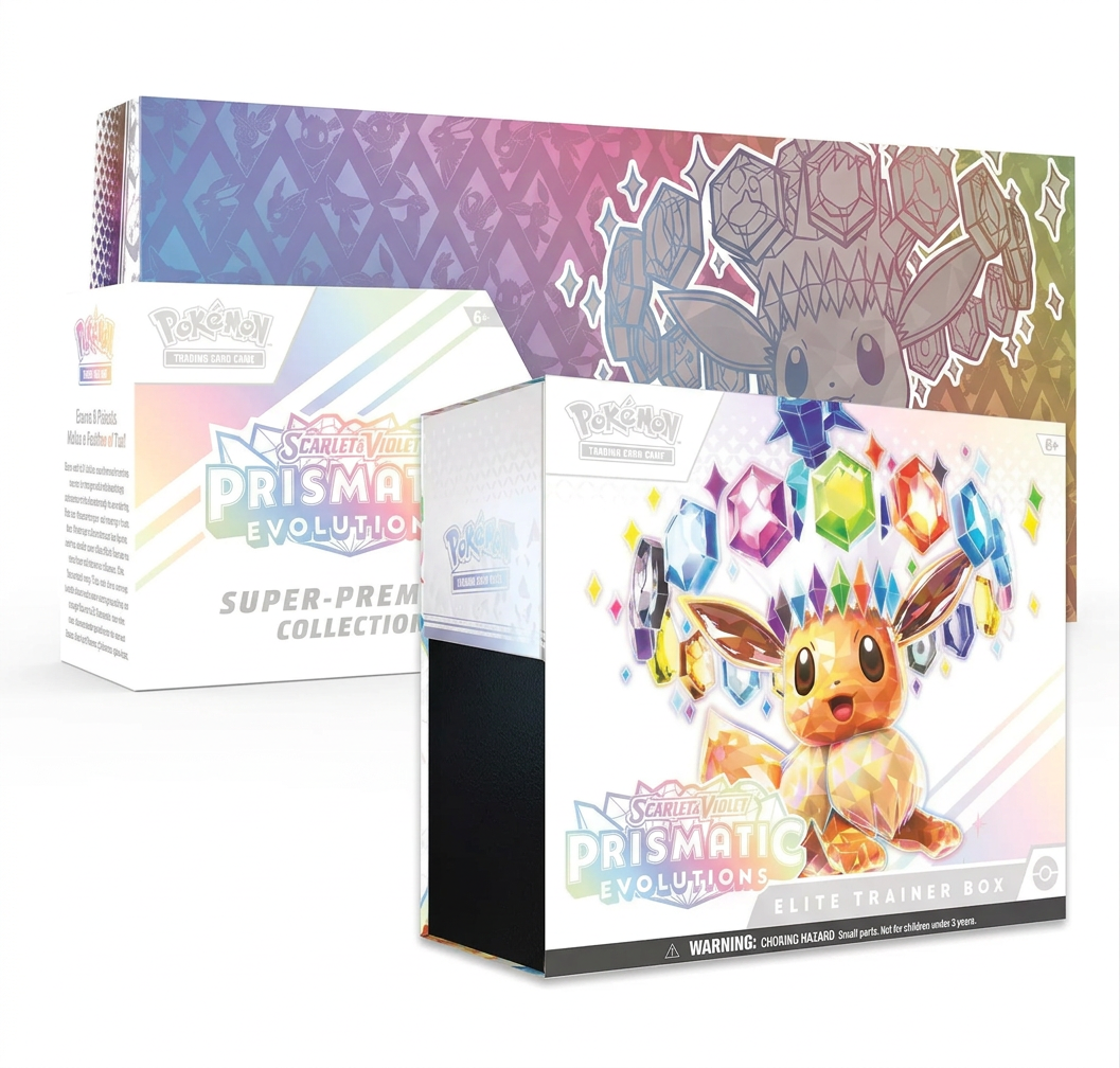 Pokémon TCG: Prismatic Evolutions Master Bundle (SPC + ETB)