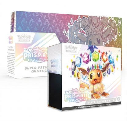 Pokémon TCG: Prismatic Evolutions Master Bundle (SPC + ETB)