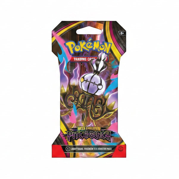 Pokémon TCG Mega Evolution Pitch Black Sleeved Booster Pack (PRE ORDER)