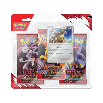 Pokémon TCG: S&V - Destined Rivals 3-Pack Blister (One At Random)