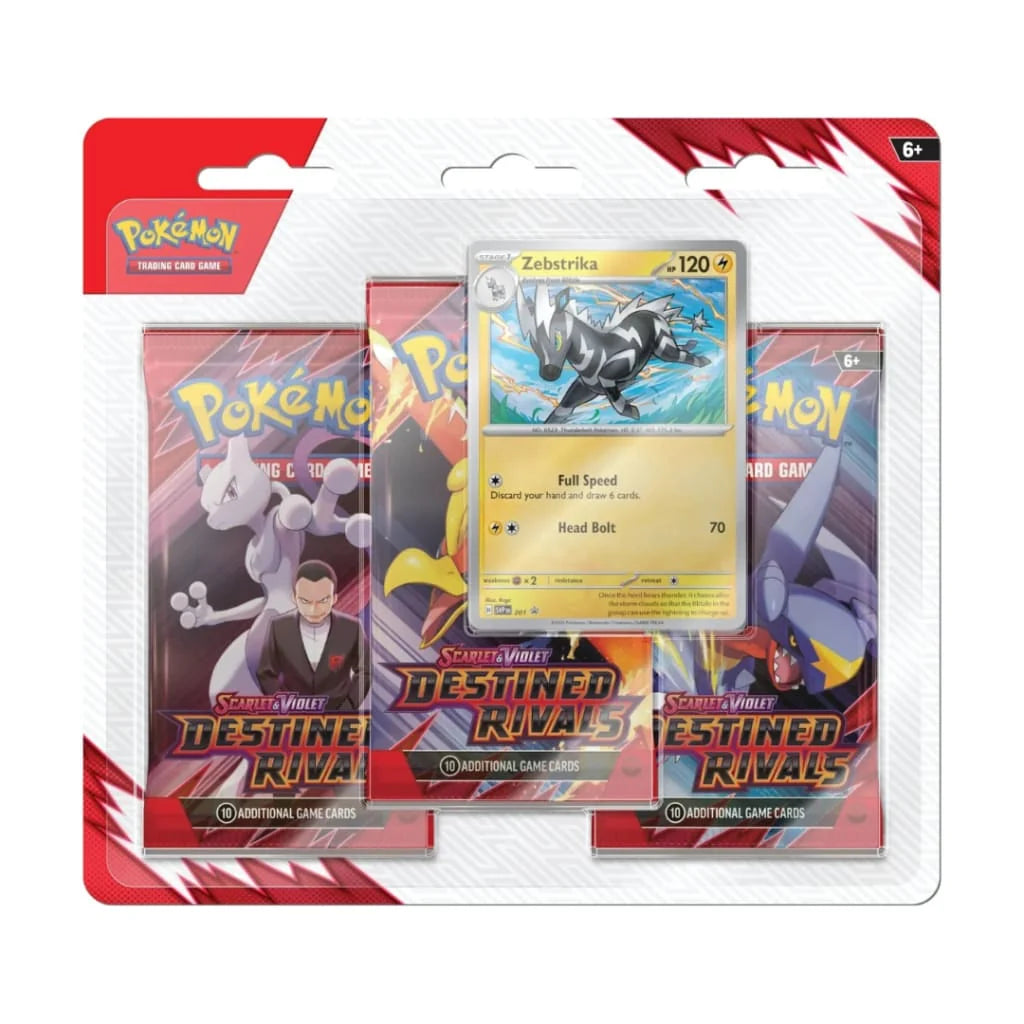Pokémon TCG: S&V - Destined Rivals 3-Pack Blister (One At Random)