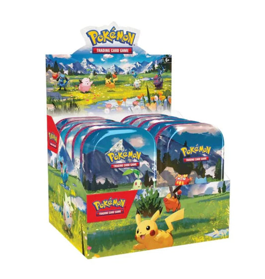 Pokemon TCG: Mega Evolution Ascended Heroes Mini Tin Display Of 10 Factory Sealed