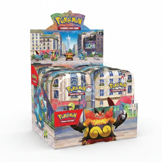 Pokémon TCG Lumiose City Mini Tin Display English