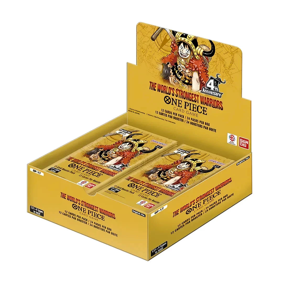 One Piece TCG: The World's Strongest Warriors OP-17 Booster Box - WAVE 2 (PRE-ORDER)