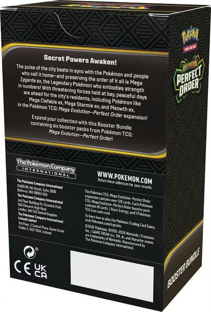 Pokémon TCG: Mega Evolution Perfect Order Booster Bundle