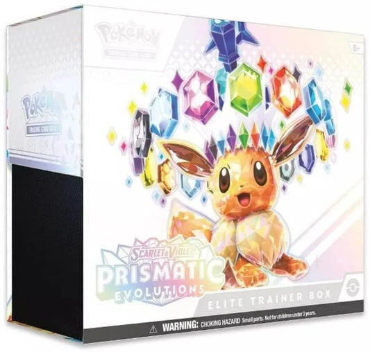 Pokémon TCG: Scarlet & Violet Prismatic Evolutions Elite Trainer Box