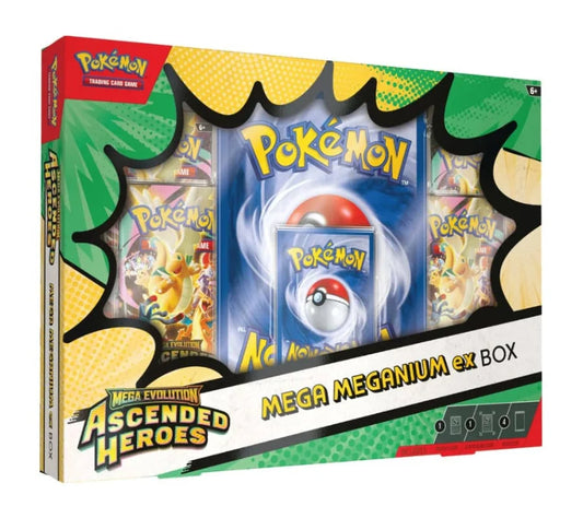 Pokémon TCG: Mega Evolution Ascended Heroes Ex Box (One at random)