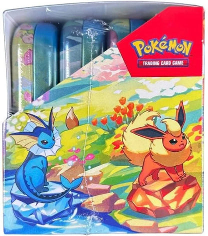 Pokémon TCG: SV8.5 Prismatic Evolutions Mini Tin Display Factory Sealed